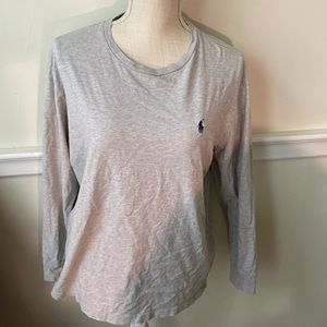 Polo Ralph Lauren Grey Longsleeve Medium Shirt